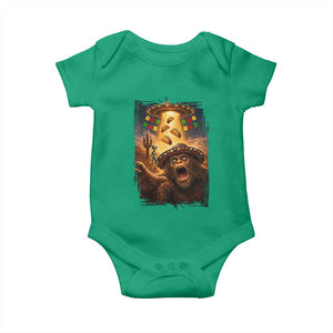 Funny Bigfoot Alien Selfie Baby Onesie Cinco De Mayo Party Gift TS12 Irish Green Print Your Wear
