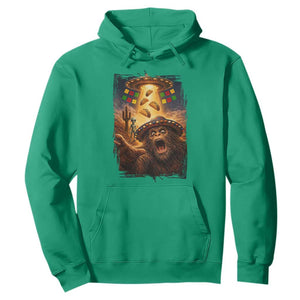 Funny Bigfoot Alien Selfie Hoodie Cinco De Mayo Party Gift TS12 Irish Green Print Your Wear