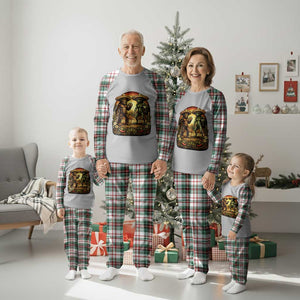 Funny Bigfoot Chupacabra Cinco De Mayo Plaid Pajama Set Cryptid Lover Gift TS12 Christmas Plaid Print Your Wear