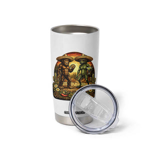 Funny Bigfoot Chupacabra Cinco De Mayo Tumbler Cup Cryptid Lover Gift TS12 Print Your Wear