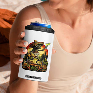 Funny Chupacabra Goat Taco Lover 4 in 1 Can Cooler Tumbler Cinco De Mayo Party Gift TS12 Print Your Wear