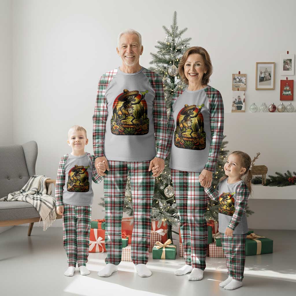 Funny Chupacabra Goat Taco Lover Plaid Pajama Set Cinco De Mayo Party Gift TS12 Christmas Plaid Print Your Wear