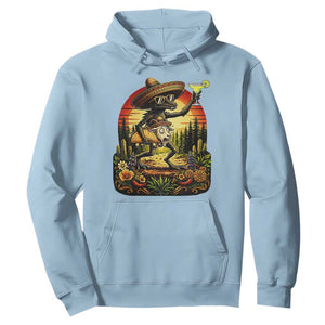 Funny Chupacabra Goat Taco Lover Hoodie Cinco De Mayo Party Gift TS12 Light Blue Print Your Wear
