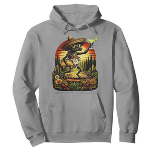 Funny Chupacabra Goat Taco Lover Hoodie Cinco De Mayo Party Gift TS12 Sport Gray Print Your Wear