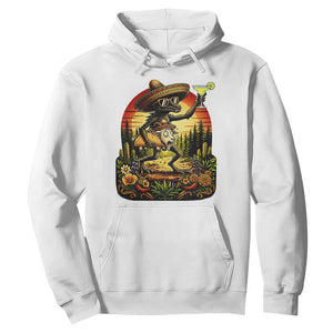 Funny Chupacabra Goat Taco Lover Hoodie Cinco De Mayo Party Gift TS12 White Print Your Wear