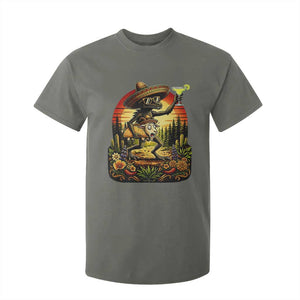 Funny Chupacabra Goat Taco Lover T Shirt For Kid Cinco De Mayo Party Gift TS12 Military Green Print Your Wear