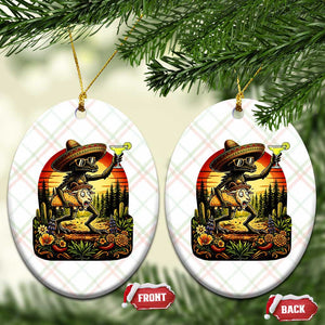 Funny Chupacabra Goat Taco Lover Ceramic Ornament Cinco De Mayo Party Gift TS12 Print Your Wear