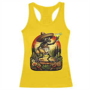 Funny Chupacabra Goat Taco Lover Racerback Tank Top Cinco De Mayo Party Gift TS12 Daisy Print Your Wear