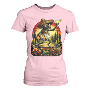 Funny Chupacabra Goat Taco Lover T Shirt For Women Cinco De Mayo Party Gift TS12 Light Pink Print Your Wear