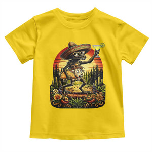 Funny Chupacabra Goat Taco Lover Toddler T Shirt Cinco De Mayo Party Gift TS12 Daisy Print Your Wear