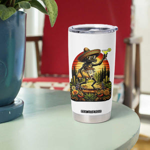 Funny Chupacabra Goat Taco Lover Tumbler Cup Cinco De Mayo Party Gift TS12 Print Your Wear