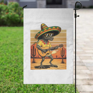 Funny Cinco De Mayo Chupacabra Garden Flag Guitar Fiesta Gift TS12 Print Your Wear