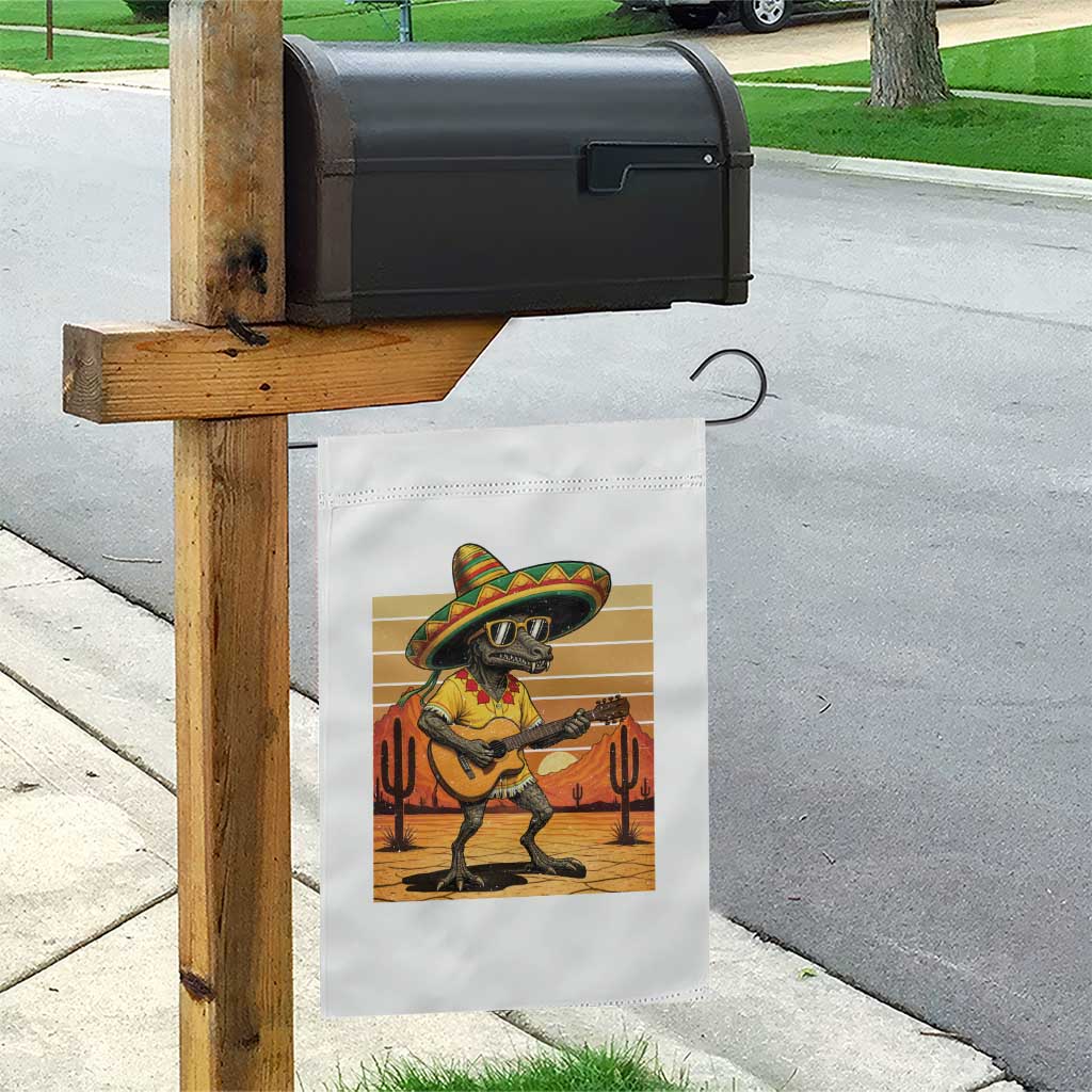 Funny Cinco De Mayo Chupacabra Garden Flag Guitar Fiesta Gift TS12 Print Your Wear