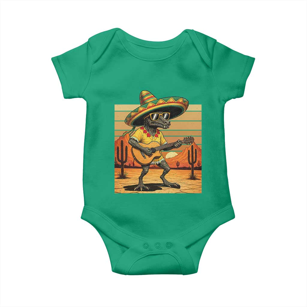 Funny Cinco De Mayo Chupacabra Baby Onesie Guitar Fiesta Gift TS12 Irish Green Print Your Wear