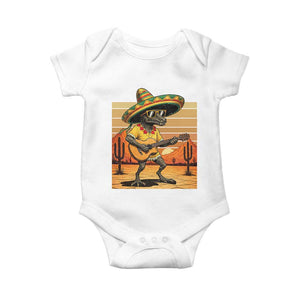 Funny Cinco De Mayo Chupacabra Baby Onesie Guitar Fiesta Gift TS12 White Print Your Wear