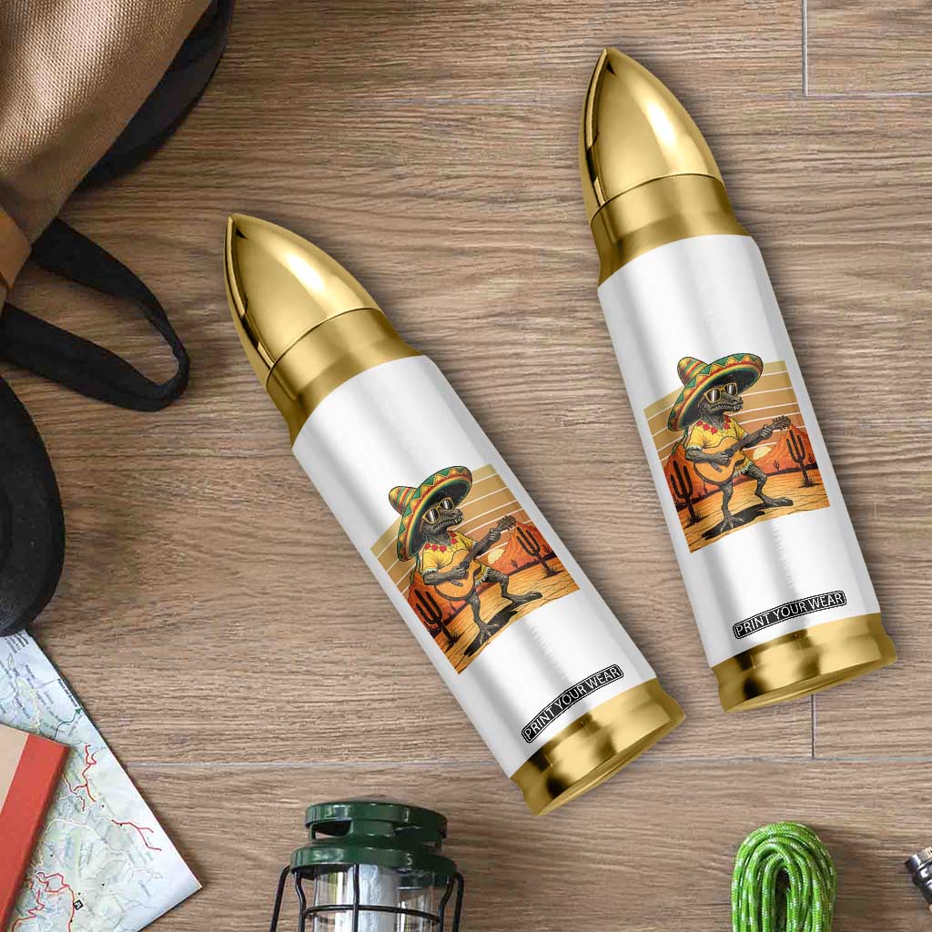 Funny Cinco De Mayo Chupacabra Bullet Tumbler Guitar Fiesta Gift TS12 Print Your Wear