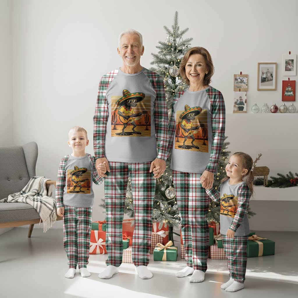 Funny Cinco De Mayo Chupacabra Plaid Pajama Set Guitar Fiesta Gift TS12 Christmas Plaid Print Your Wear