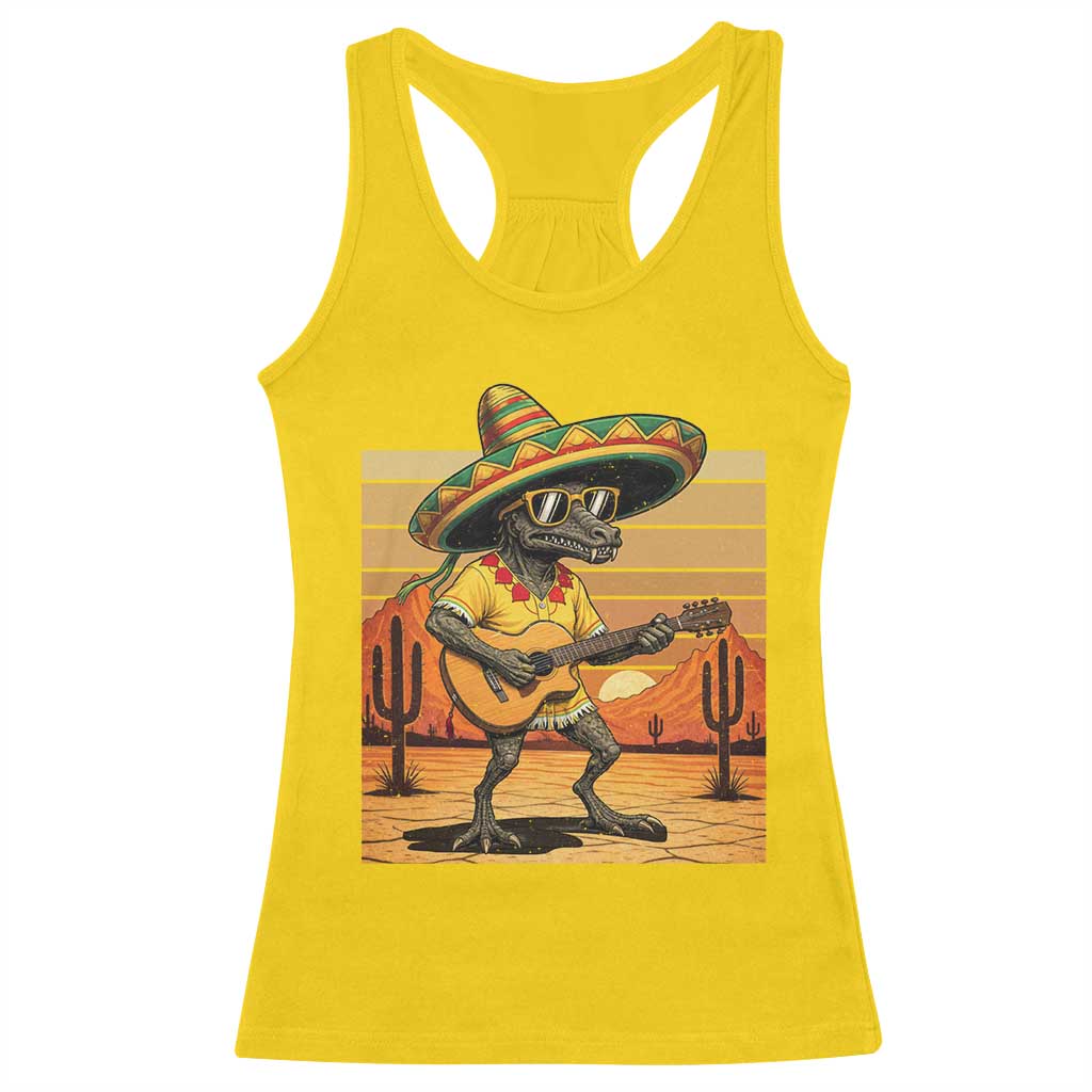Funny Cinco De Mayo Chupacabra Racerback Tank Top Guitar Fiesta Gift TS12 Daisy Print Your Wear