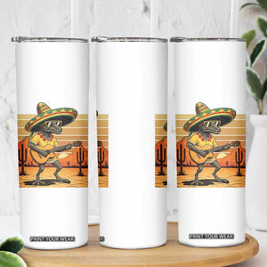 Funny Cinco De Mayo Chupacabra Skinny Tumbler Guitar Fiesta Gift TS12 Print Your Wear