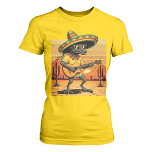 Funny Cinco De Mayo Chupacabra T Shirt For Women Guitar Fiesta Gift TS12 Daisy Print Your Wear