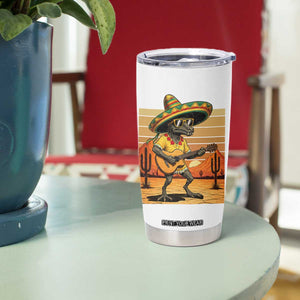 Funny Cinco De Mayo Chupacabra Tumbler Cup Guitar Fiesta Gift TS12 Print Your Wear