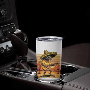 Funny Cinco De Mayo Chupacabra Tumbler Cup Guitar Fiesta Gift TS12 Print Your Wear