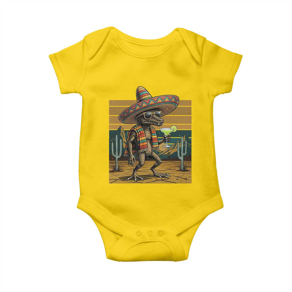 Funny Chupacabra Fiesta Baby Onesie Cinco De Mayo Gift TS12 Daisy Print Your Wear