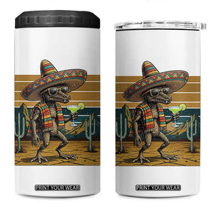 Funny Chupacabra Fiesta 4 in 1 Can Cooler Tumbler Cinco De Mayo Gift TS12 One Size: 16 oz White Print Your Wear