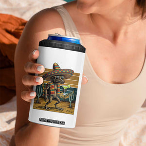 Funny Chupacabra Fiesta 4 in 1 Can Cooler Tumbler Cinco De Mayo Gift TS12 Print Your Wear