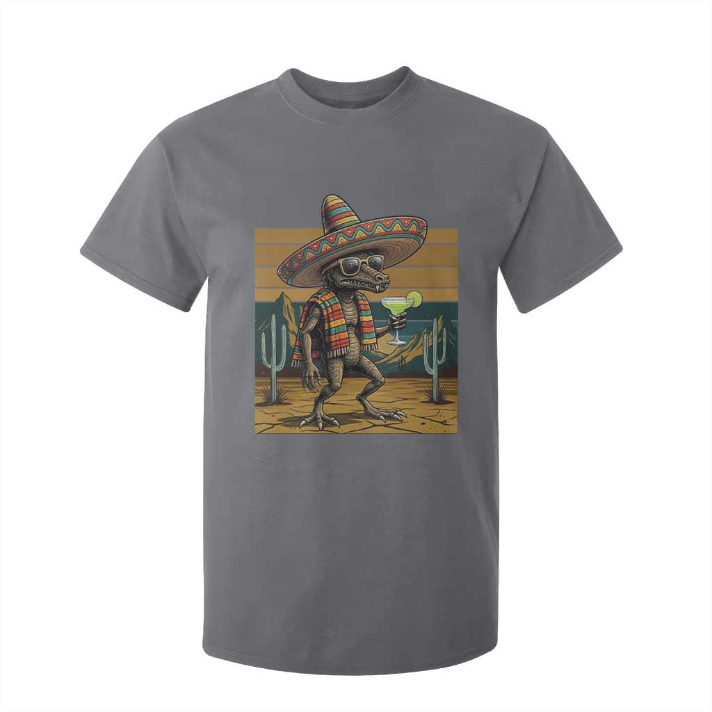 Funny Chupacabra Fiesta T Shirt For Kid Cinco De Mayo Gift TS12 Charcoal Print Your Wear