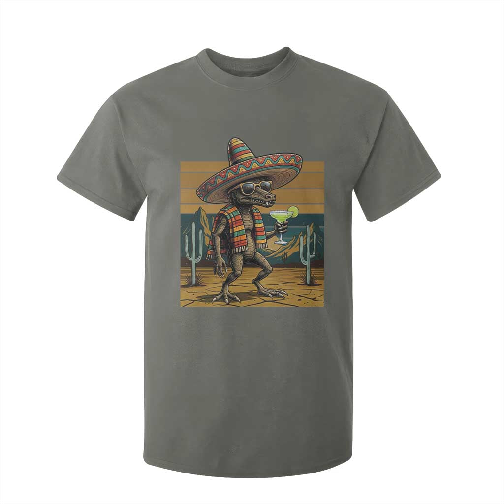 Funny Chupacabra Fiesta T Shirt For Kid Cinco De Mayo Gift TS12 Military Green Print Your Wear