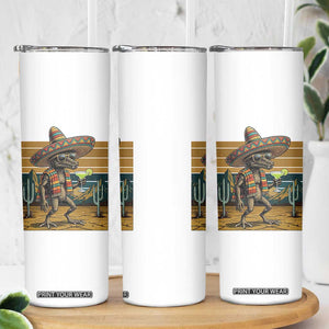Funny Chupacabra Fiesta Skinny Tumbler Cinco De Mayo Gift TS12 Print Your Wear