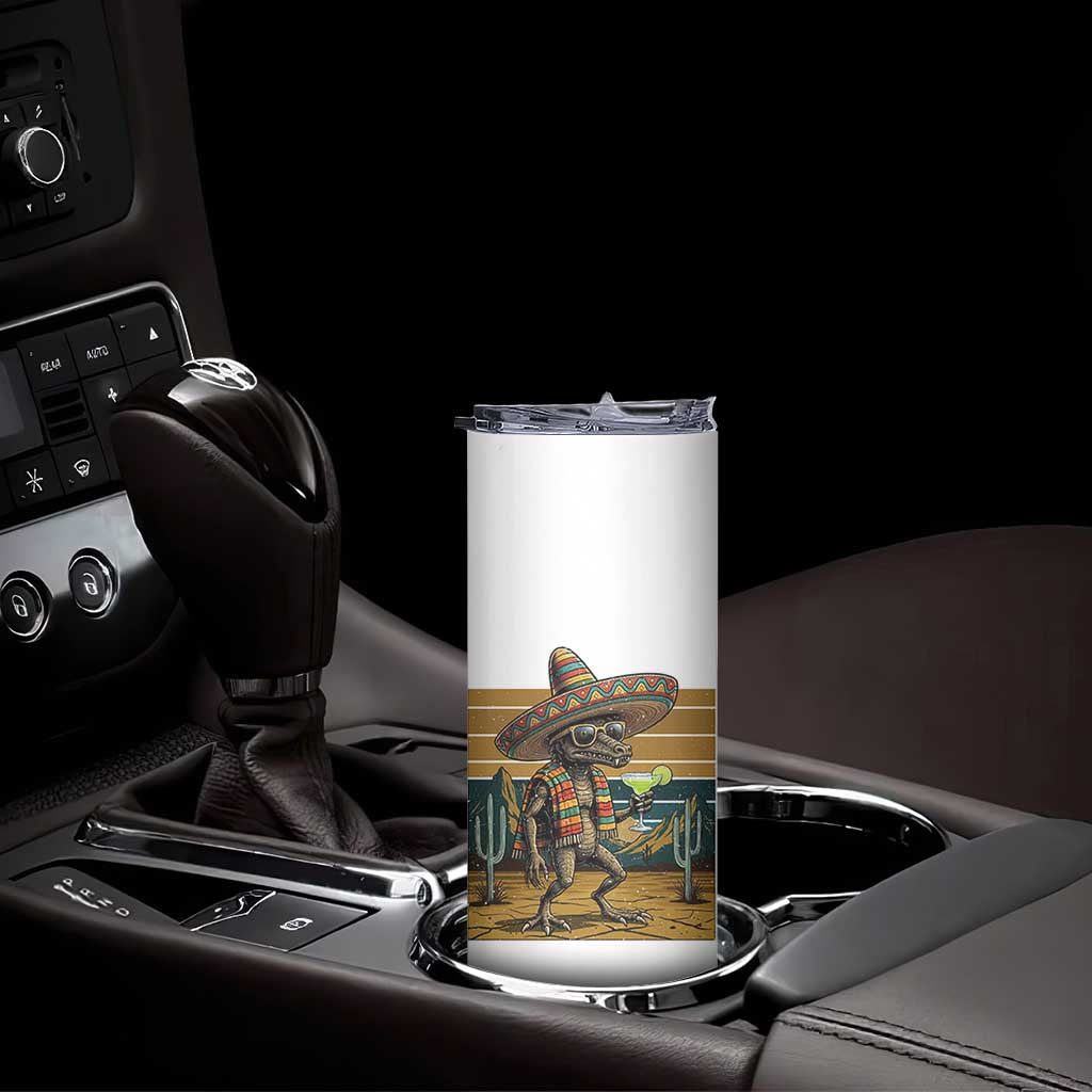 Funny Chupacabra Fiesta Skinny Tumbler Cinco De Mayo Gift TS12 Print Your Wear