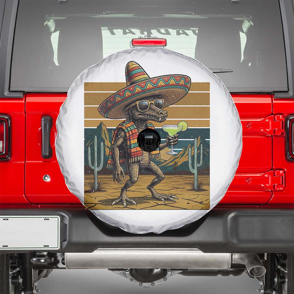 Funny Chupacabra Fiesta Spare Tire Cover Cinco De Mayo Gift TS12 White Print Your Wear