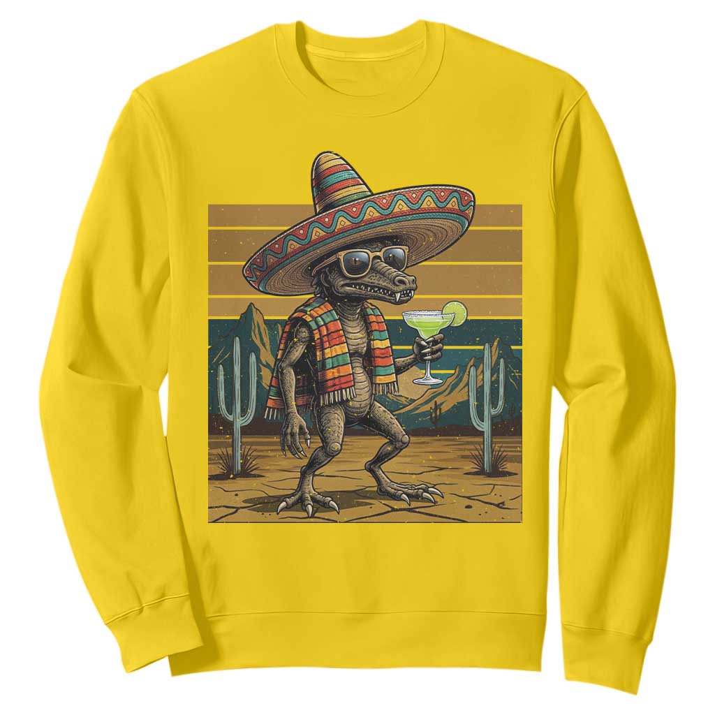 Funny Chupacabra Fiesta Sweatshirt Cinco De Mayo Gift TS12 Daisy Print Your Wear