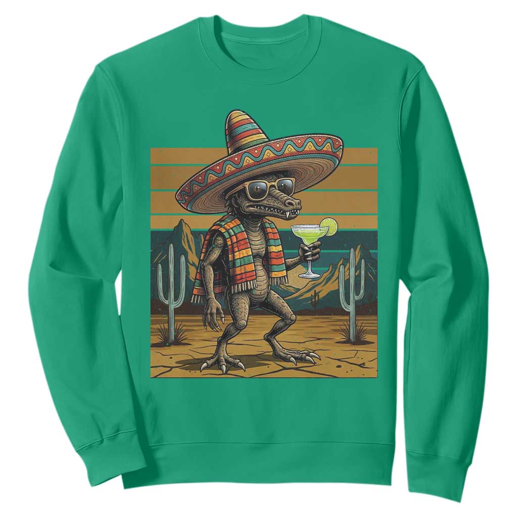 Funny Chupacabra Fiesta Sweatshirt Cinco De Mayo Gift TS12 Irish Green Print Your Wear