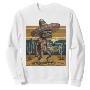 Funny Chupacabra Fiesta Sweatshirt Cinco De Mayo Gift TS12 White Print Your Wear