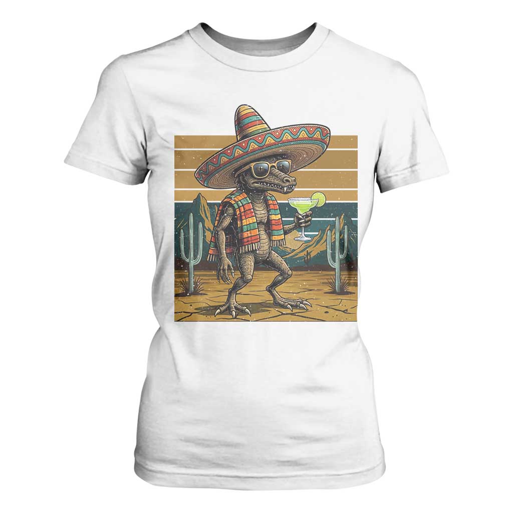 Funny Chupacabra Fiesta T Shirt For Women Cinco De Mayo Gift TS12 White Print Your Wear
