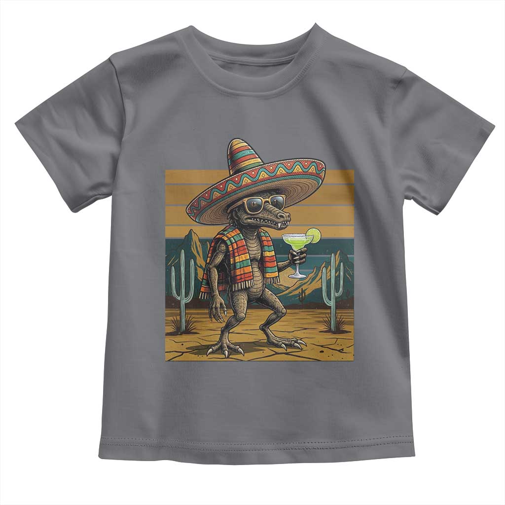 Funny Chupacabra Fiesta Toddler T Shirt Cinco De Mayo Gift TS12 Charcoal Print Your Wear