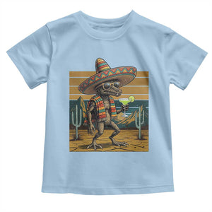 Funny Chupacabra Fiesta Toddler T Shirt Cinco De Mayo Gift TS12 Light Blue Print Your Wear