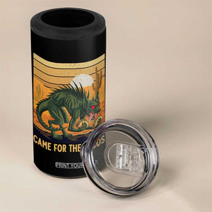 Funny Chupacabra Taco Lover 4 in 1 Can Cooler Tumbler Came For The Tacos TS12 Print Your Wear