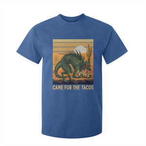 Funny Chupacabra Taco Lover T Shirt For Kid Came For The Tacos TS12 Royal Blue Print Your Wear