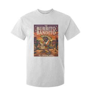 Funny El Chupacabra Burrito Bandito T Shirt For Kid Cinco De Mayo Gift TS12 White Print Your Wear