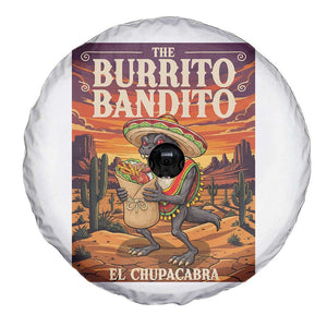 Funny El Chupacabra Burrito Bandito Spare Tire Cover Cinco De Mayo Gift TS12 Print Your Wear