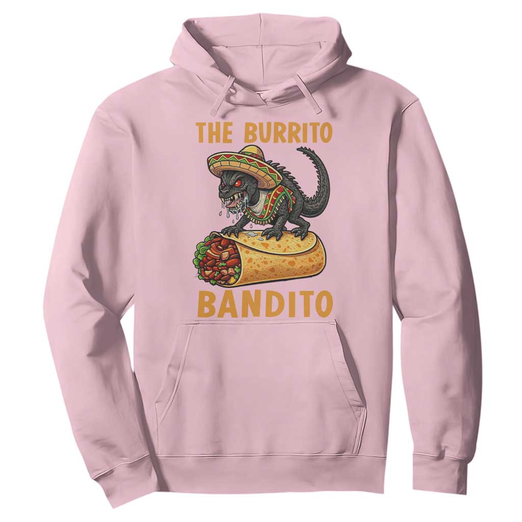 Funny Cinco De Mayo Chupacabra Hoodie The Burrito Bandito TS12 Light Pink Print Your Wear