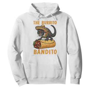Funny Cinco De Mayo Chupacabra Hoodie The Burrito Bandito TS12 White Print Your Wear