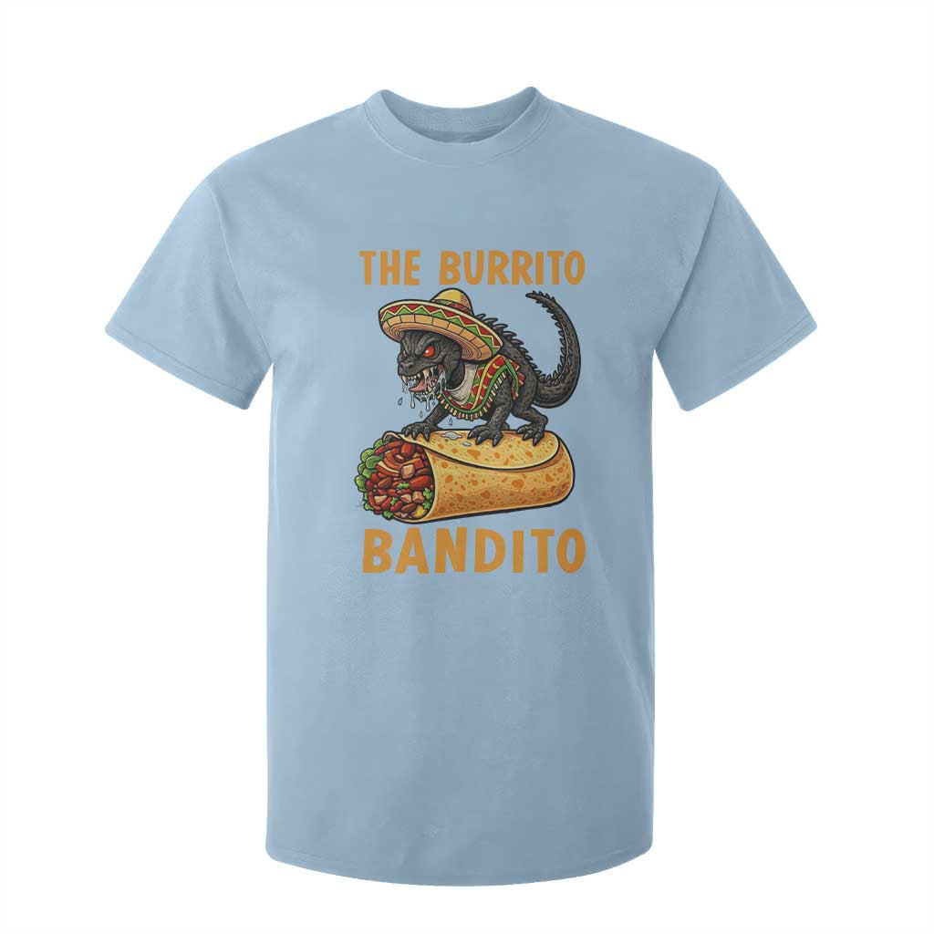 Funny Cinco De Mayo Chupacabra T Shirt For Kid The Burrito Bandito TS12 Light Blue Print Your Wear