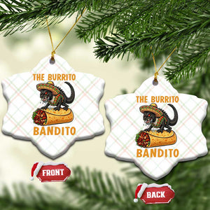 Funny Cinco De Mayo Chupacabra Ceramic Ornament The Burrito Bandito TS12 Print Your Wear