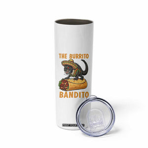 Funny Cinco De Mayo Chupacabra Skinny Tumbler The Burrito Bandito TS12 Print Your Wear