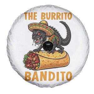 Funny Cinco De Mayo Chupacabra Spare Tire Cover The Burrito Bandito TS12 Print Your Wear